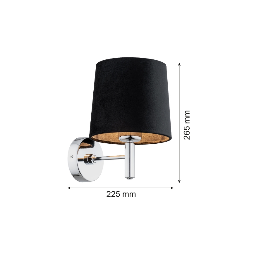 Argon 4726 - Wandleuchte BOLZANO 1xE27/15W/230V