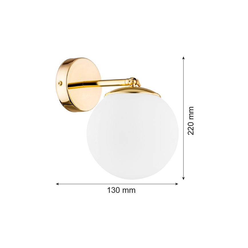 Argon 4744 - Wandbeleuchtung SATELITE 1xE27/15W/230V
