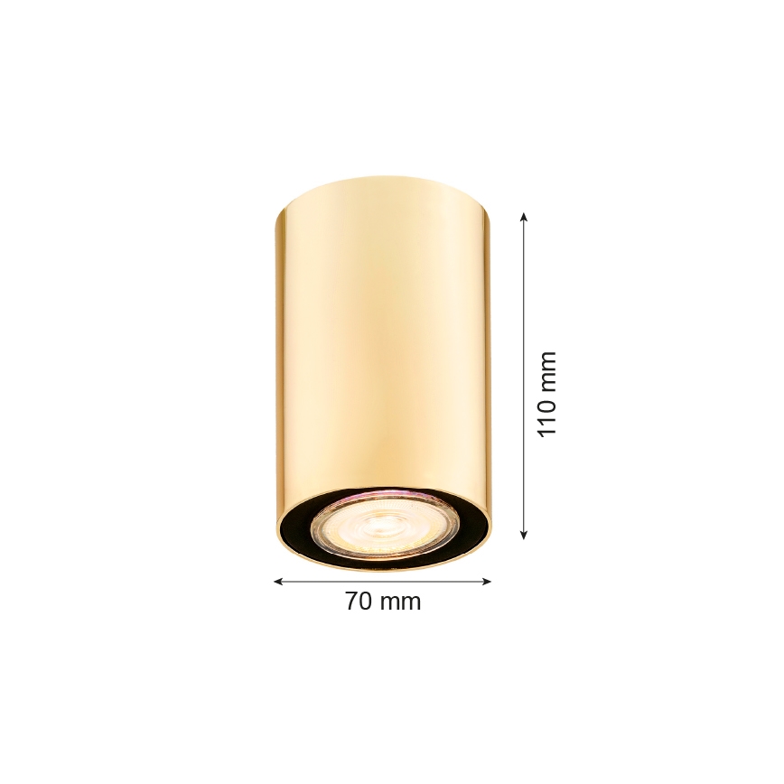 Argon 4759 - Deckenleuchte TYBER 1xGU10/5W/230V gold