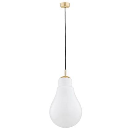 Argon 4879 - Hängeleuchte JESSE 1xE27/15W/230V gold/weiß