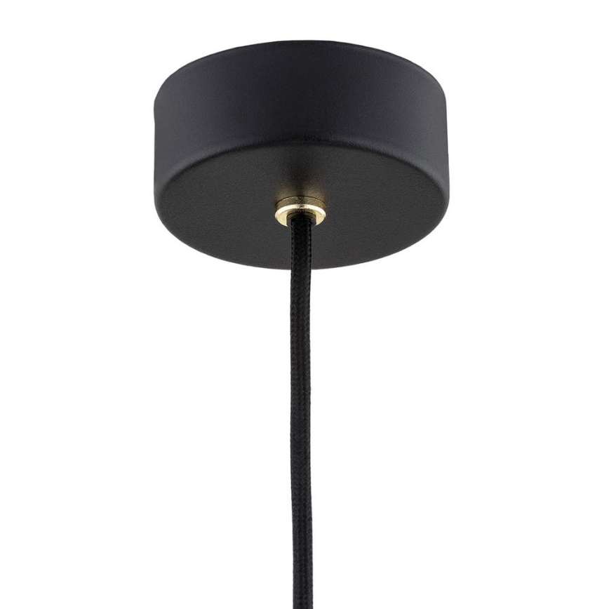 Argon 4905 - Hängeleuchte MURANO 1xE27/15W/230V schwarz/gold