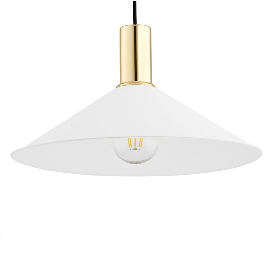 Argon 4911 - Hängeleuchte MINORI 1xE27/15W/230V weiß/gold