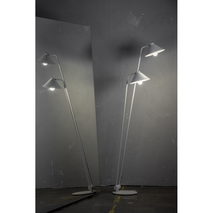 Argon 4997 - Stehlampe GABIAN 1xE27/15W/230V weiß