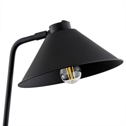 Argon 4999 - Bodenlampe GABIAN 1xE27/15W/230V schwarz