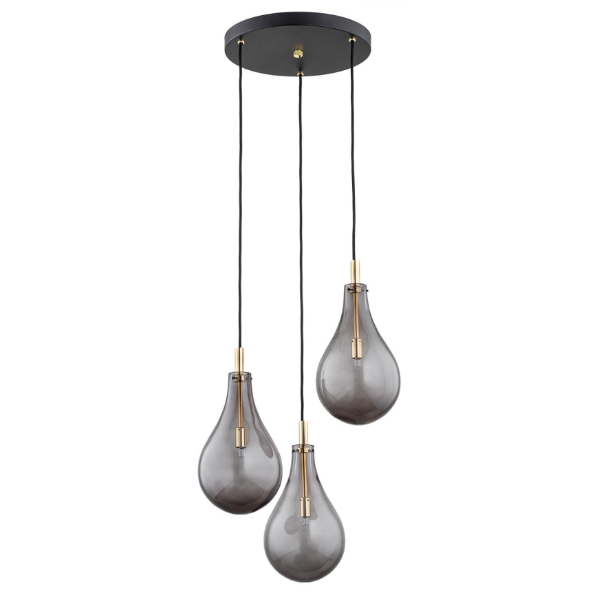 Argon 6105 - Hängeleuchte OAKLAND 3xG9/6W/230V schwarz