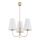 Argon 6267 - Hängeleuchte an Stange SAFIANO 3xE27/15W/230V golden
