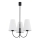 Argon 6268 - Hängeleuchte an Stange SAFIANO 3xE27/15W/230V schwarz