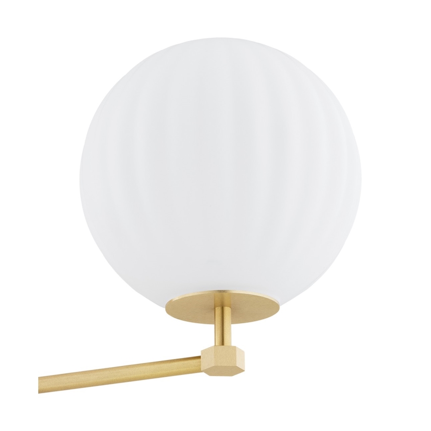 Argon 6307 - Deckenleuchte an Stange PALOMA 3xE14/7W/230V golden/weiß