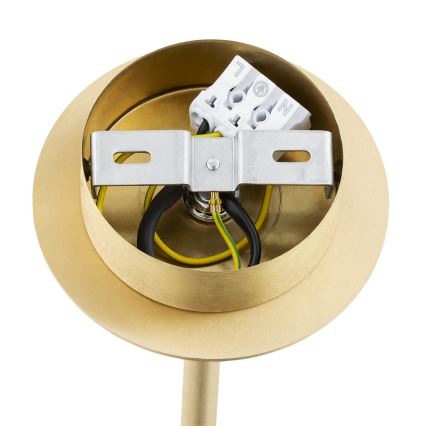 Argon 6307 - Deckenleuchte an Stange PALOMA 3xE14/7W/230V golden/weiß