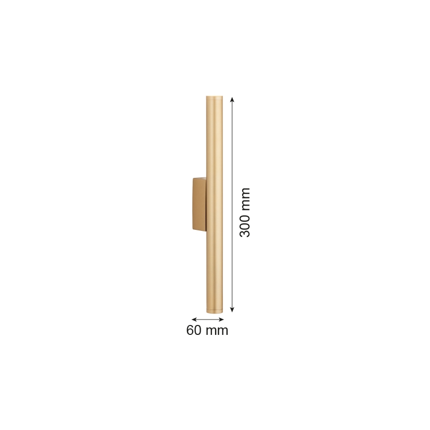 Argon 7224 - LED-Wandleuchte GRECO 2xLED/4,2W/230V 3000K golden