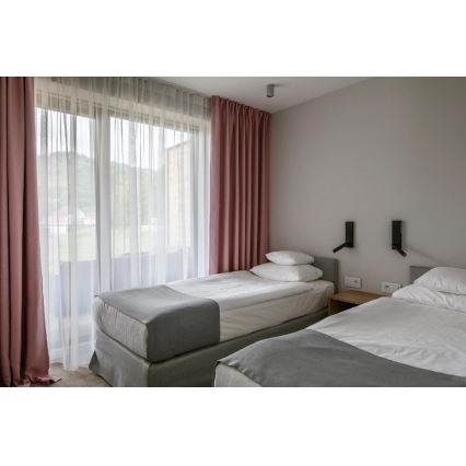 Argon 8065 - Wandleuchte ETNA 1xG9/6W/230V schwarz