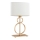 Argon 8310 - Tischlampe PERSEO 1xE27/15W/230V 42 cm creme/gold