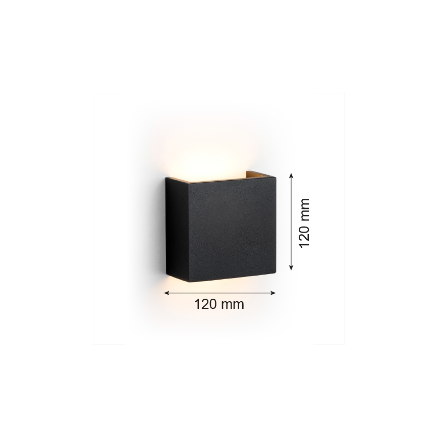 Argon 8359 - LED-Wandbeleuchtung GENT LED/3,6W/230V 3000K schwarz