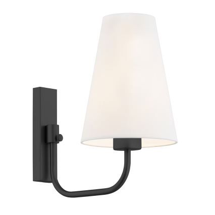 Argon 8376 - Wandlampe SAFIANO 1xE27/15W/230V schwarz