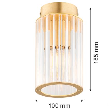 Argon 8501 - Deckenleuchte HAMPTON 1xE14/7W/230V golden