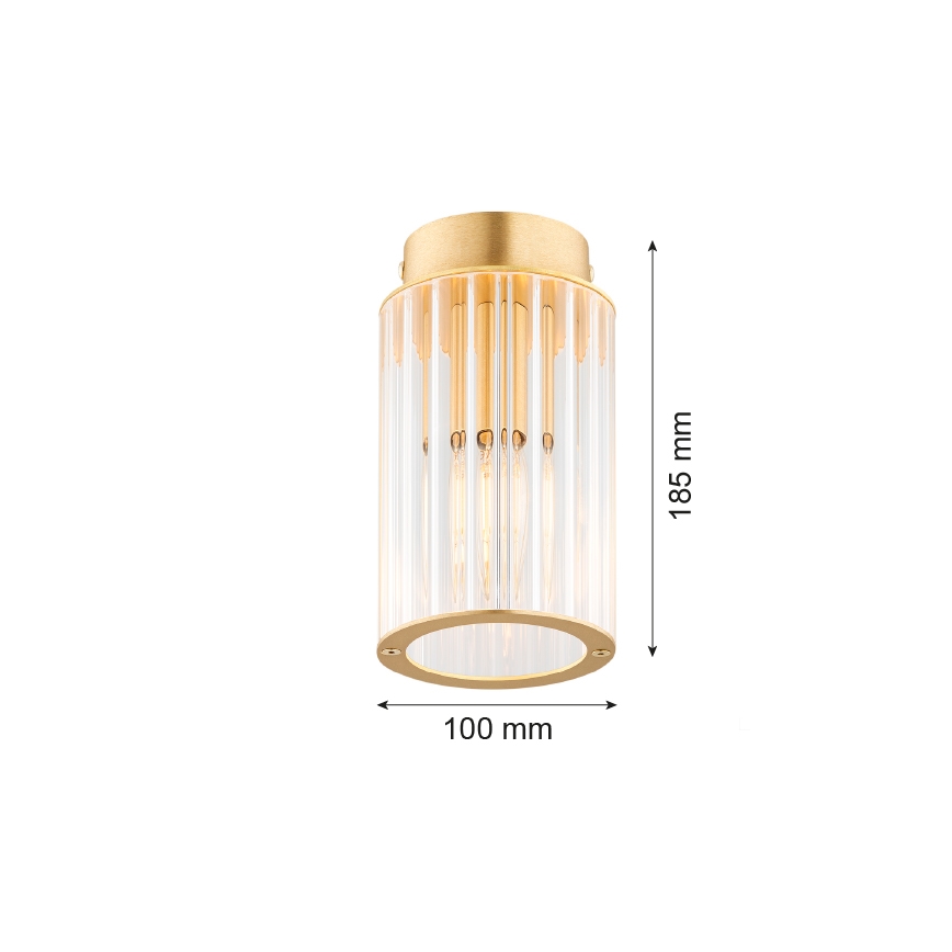 Argon 8501 - Deckenleuchte HAMPTON 1xE14/7W/230V golden