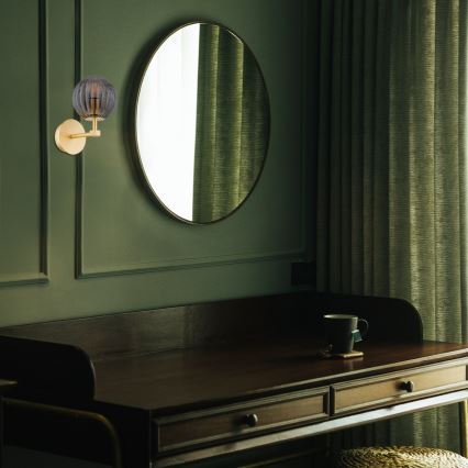 Argon 8508 - Wandleuchte PALOMA 1xE14/7W/230V golden/schwarz