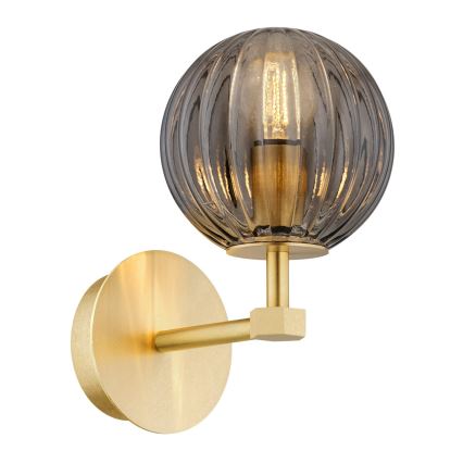 Argon 8508 - Wandleuchte PALOMA 1xE14/7W/230V golden/schwarz
