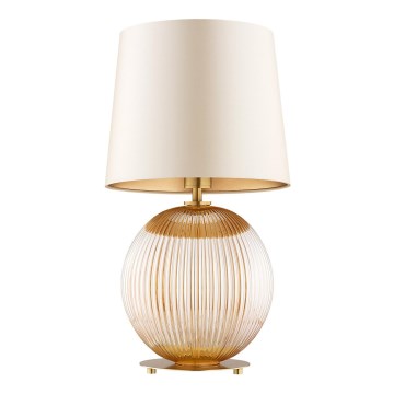 Argon 8535 - Tischleuchte HAMILTON 1xE27/15W/230V 54 cm cremefarben/beige