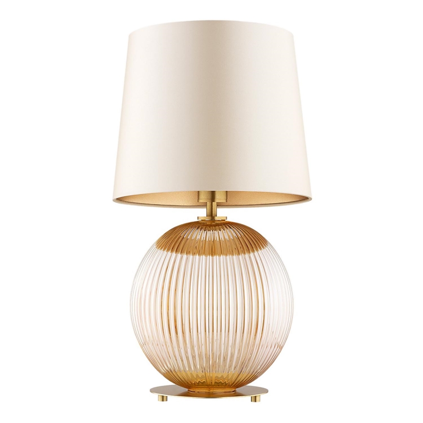 Argon 8535 - Tischleuchte HAMILTON 1xE27/15W/230V 54 cm cremefarben/beige