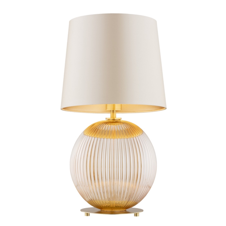 Argon 8535 - Tischleuchte HAMILTON 1xE27/15W/230V 54 cm cremefarben/beige