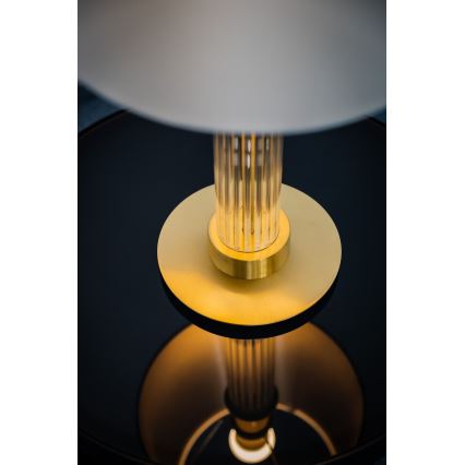 Argon 8540 - Tischleuchte HAMPTON 1xE27/15W/230V 57 cm weiß