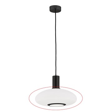Argon 8565 - Ersatzglas für Kronleuchter SAGUNTO PLUS E27