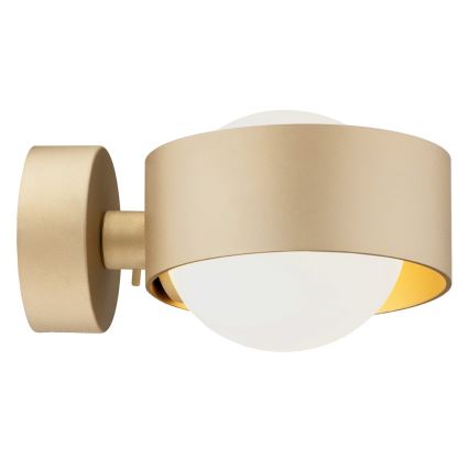 Argon 8567 - Badezimmer-Wandleuchte MASSIMO PLUS 1xG9/6W/230V IP44 golden