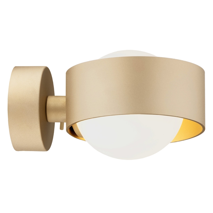 Argon 8567 - Badezimmer-Wandleuchte MASSIMO PLUS 1xG9/6W/230V IP44 golden
