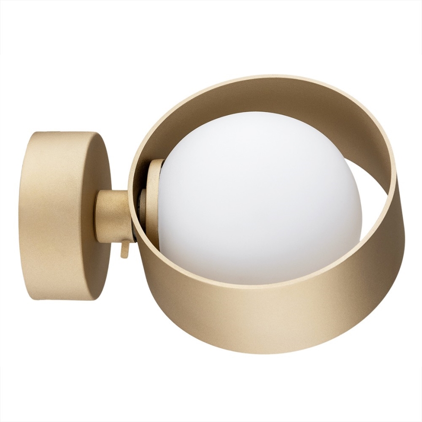 Argon 8567 - Badezimmer-Wandleuchte MASSIMO PLUS 1xG9/6W/230V IP44 golden
