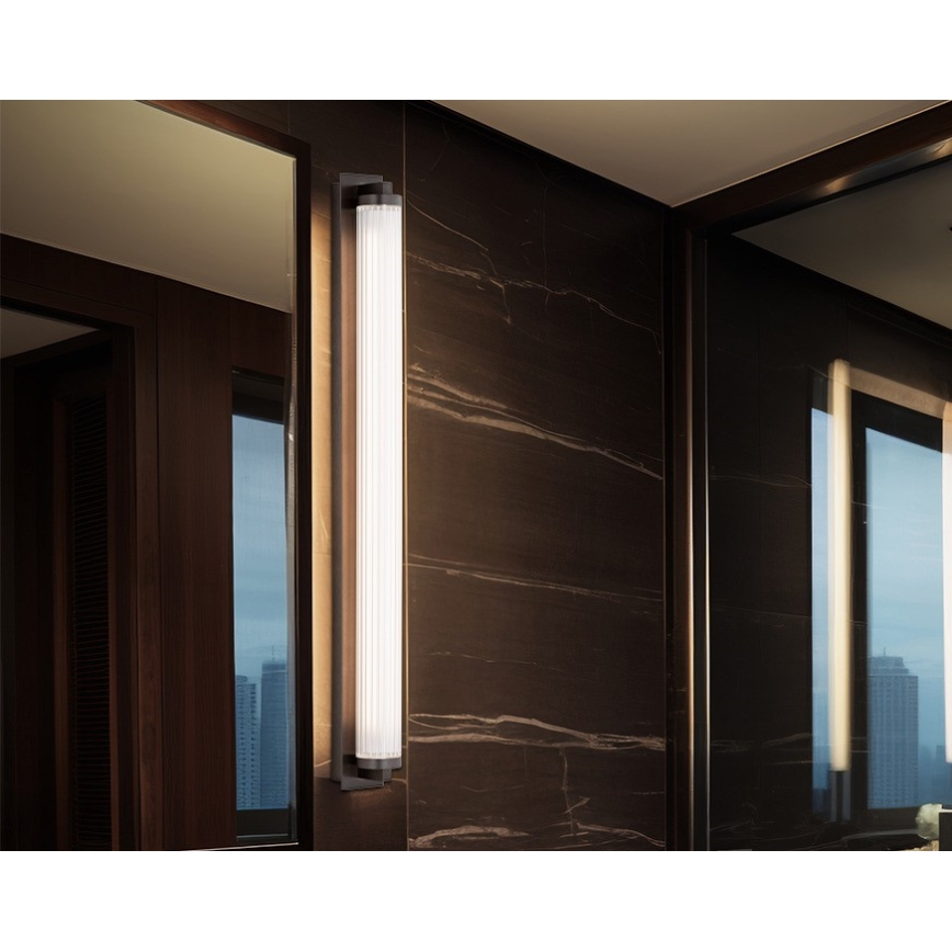 Argon 8623 - LED-Wandleuchte HAMPTON LED/34W/230V 3000K schwarz
