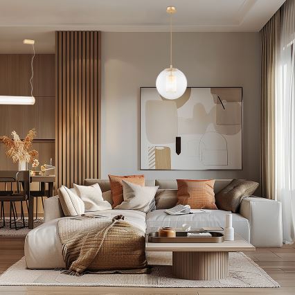 Argon 8626 - Hängeleuchte HAMPTON 1xE27/15W/230V