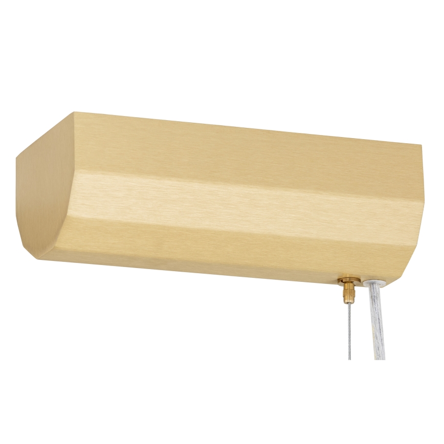 Argon 8627 - LED-Hängeleuchte HAMPTON LED/60W/230V 3000K 80 cm Messing