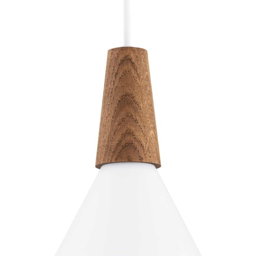 Argon 8630 - Hängeleuchte KEGEL 1xE27/15W/230V weiß
