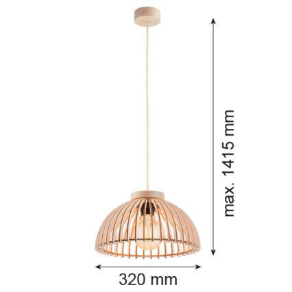 Argon 8633 - Hängeleuchte TRE 1xE27/15W/230V