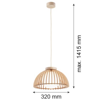 Argon 8634 - Hängeleuchte TRE 1xE27/15W/230V