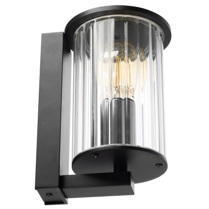 Argon 8748 - Outdoor-Wandleuchte NORFOLK 1xE27/15W/230V IP44 schwarz