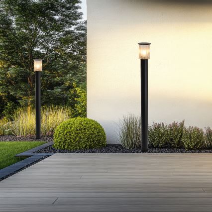 Argon 8750 - Außenleuchte NORFOLK 1xE27/15W/230V IP44 124cm schwarz