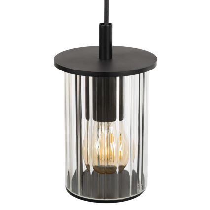Argon 8751 - Outdoor-Hängeleuchte NORFOLK 1xE27/15W/230V IP44 schwarz
