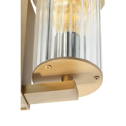 Argon 8752 - Outdoor-Wandleuchte NORFOLK 1xE27/15W/230V IP44 golden