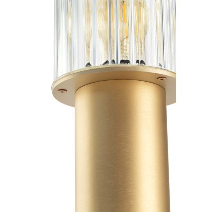 Argon 8753 - Außenleuchte NORFOLK 1xE27/15W/230V IP44 52cm golden