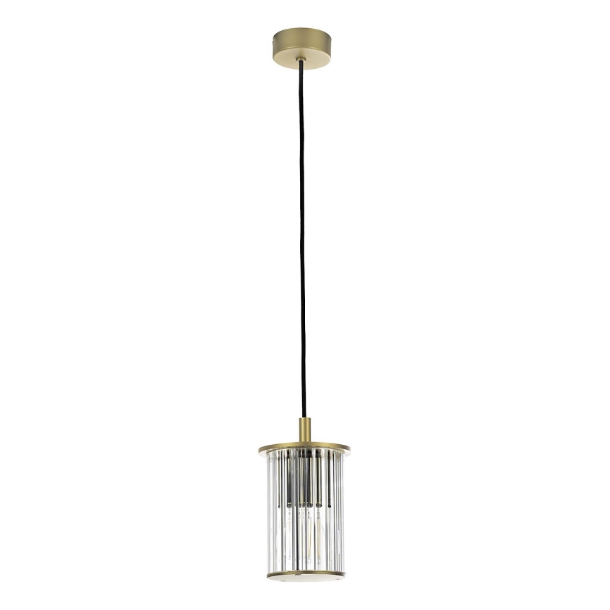 Argon 8755 - Outdoor-Hängeleuchte NORFOLK 1xE27/15W/230V IP44 golden