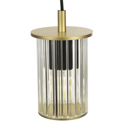 Argon 8755 - Outdoor-Hängeleuchte NORFOLK 1xE27/15W/230V IP44 golden