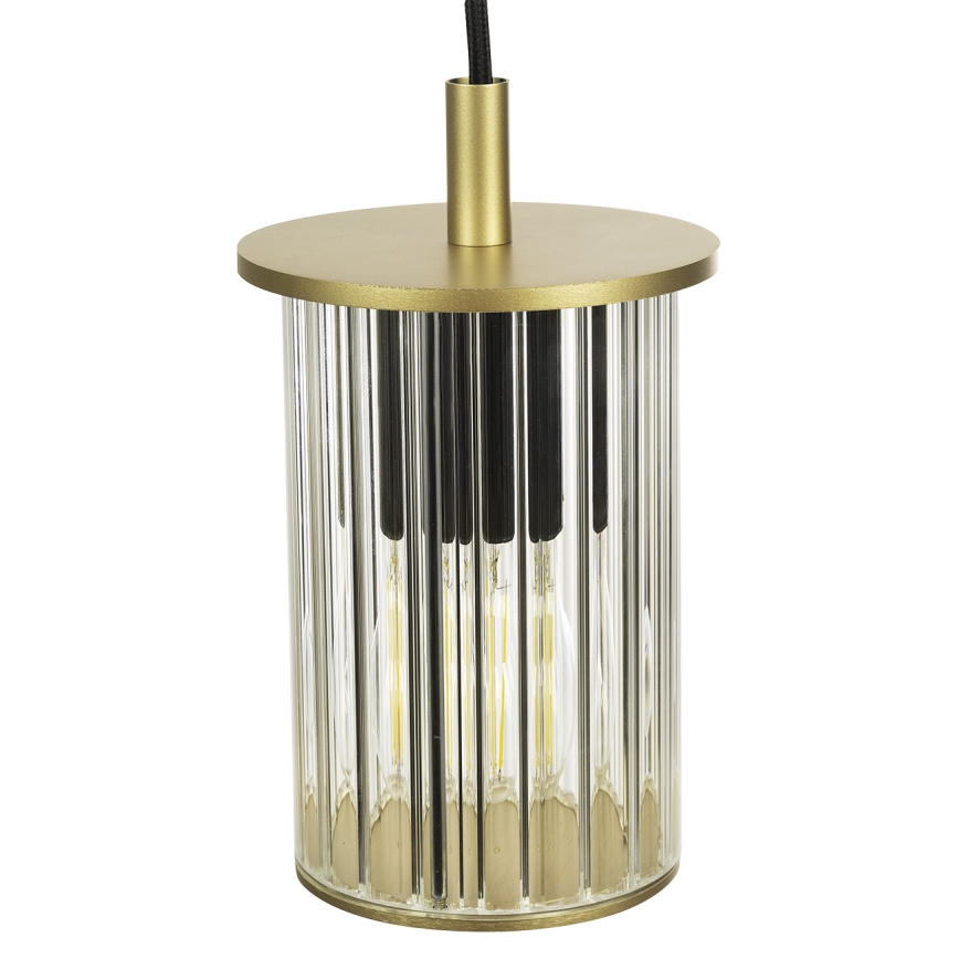 Argon 8755 - Outdoor-Hängeleuchte NORFOLK 1xE27/15W/230V IP44 golden