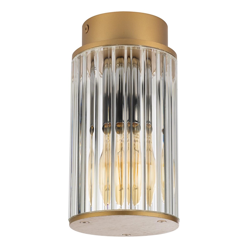Argon 8774 - Outdoor-Deckenleuchte NORFOLK 1xE27/15W/230V IP44 golden