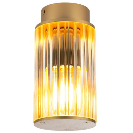 Argon 8774 - Outdoor-Deckenleuchte NORFOLK 1xE27/15W/230V IP44 golden