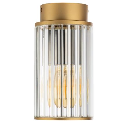 Argon 8774 - Outdoor-Deckenleuchte NORFOLK 1xE27/15W/230V IP44 golden