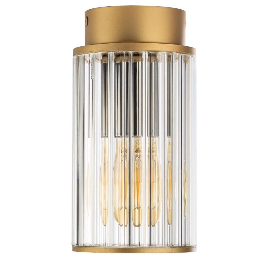 Argon 8774 - Outdoor-Deckenleuchte NORFOLK 1xE27/15W/230V IP44 golden