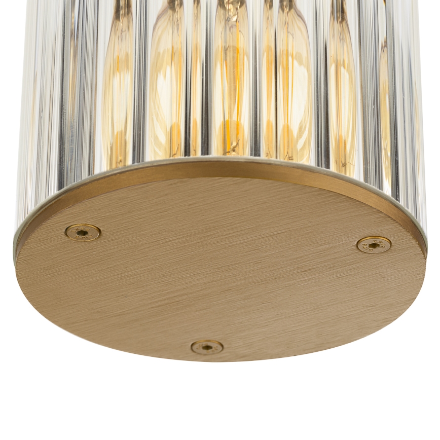 Argon 8774 - Outdoor-Deckenleuchte NORFOLK 1xE27/15W/230V IP44 golden
