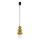 Argon 8787 - Badezimmer-Hängeleuchte ORLANDO PLUS 1xG9/6W/230V IP44 braun